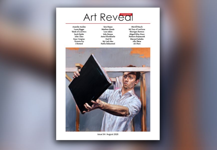 Masoud Sadedin have been interviewed in Art Reveal Magazine no.54